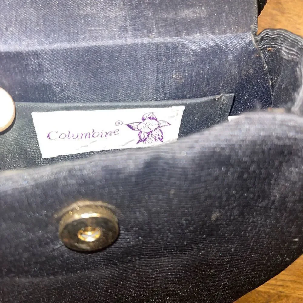 Vintage Columbine Evening Purse